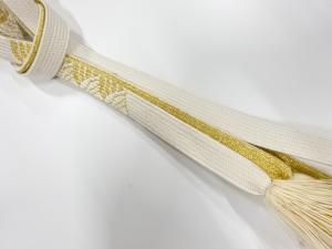 正絹　撚り房　手組帯締め
